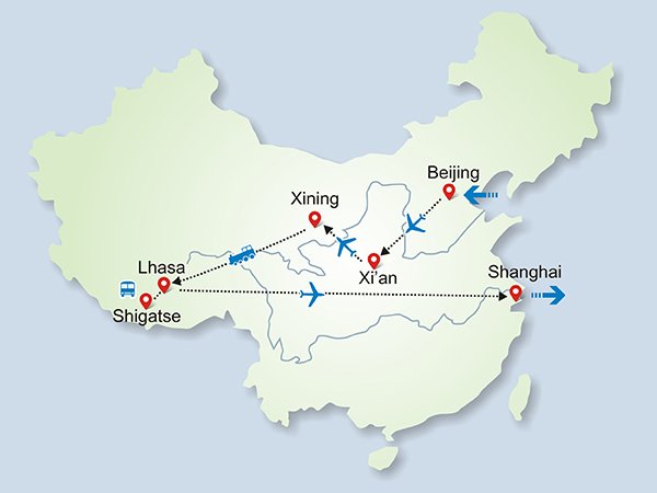 15 Days Highland Train Tour to Tibet