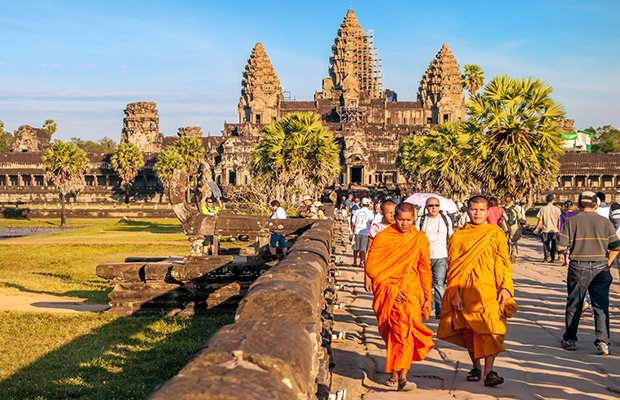 Cambodia Family Tour with Kulen Mountain Waterfall 5 Days