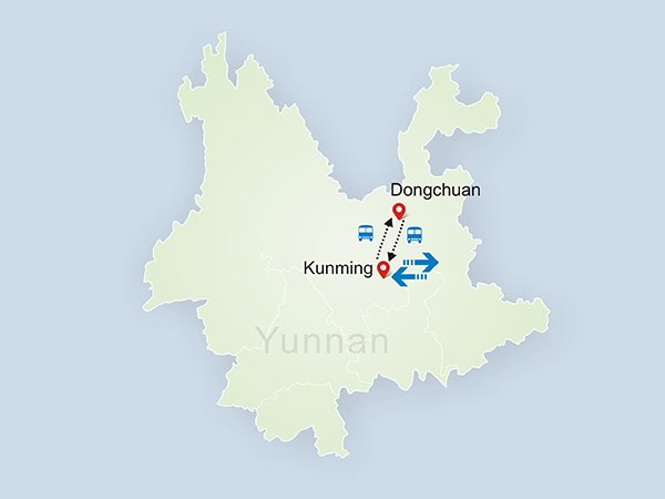 6 Days Dongchuan Red Land Tour