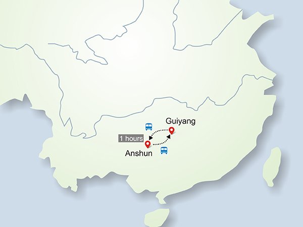 5 Days Beautiful Guizhou with Huangguoshu Waterfall