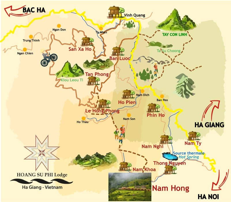 Hoang Su Phi Hiking Tours