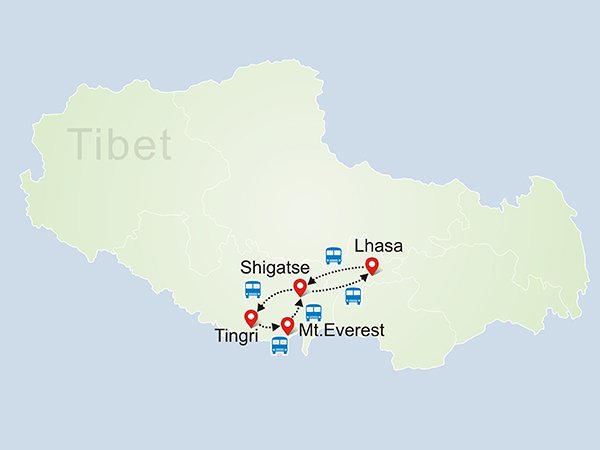 8 Days Tibet Everest Base Camp Tour