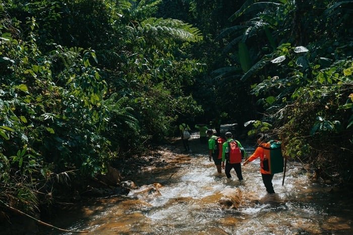 Hiking Xuan Son National Park
