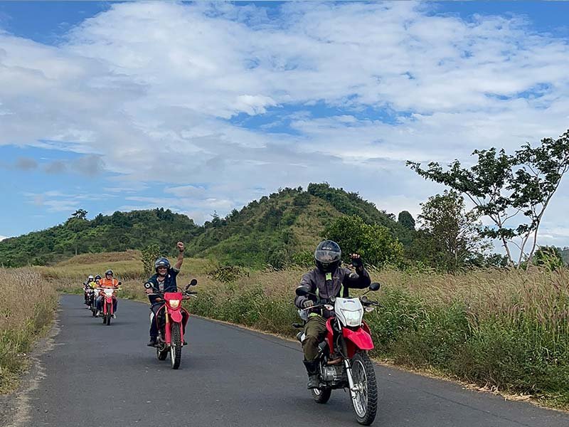 What protection gears should you prepare before doing motorbike tour in Laos?