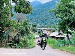 Why Riding Motorcycles from Mu Cang Chai to Ngoc Chien in Muong La District, Son La Province